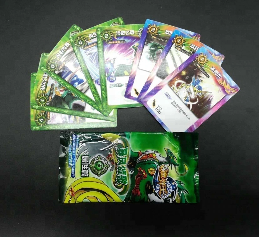 Customized Aluminum Foil Packaging for High Quality Game Cards